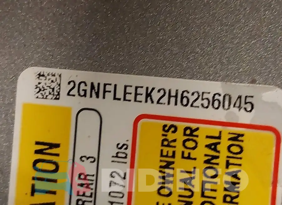 2GNFLEEK2H6256045 Photo# 9