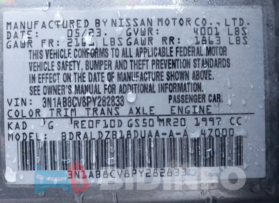 3N1AB8CV8PY282833 Photo# 9
