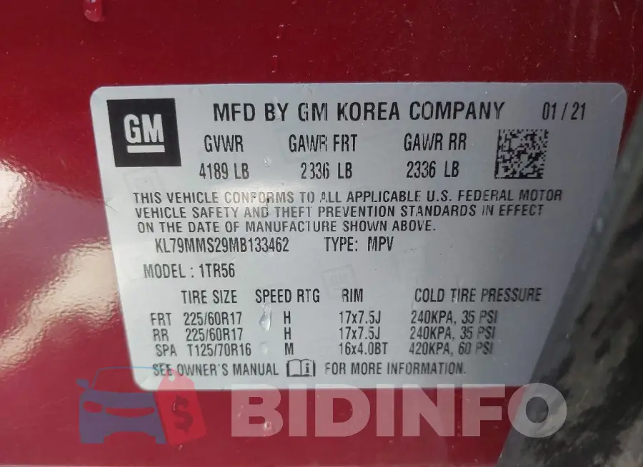 KL79MMS29MB133462 Photo# 9