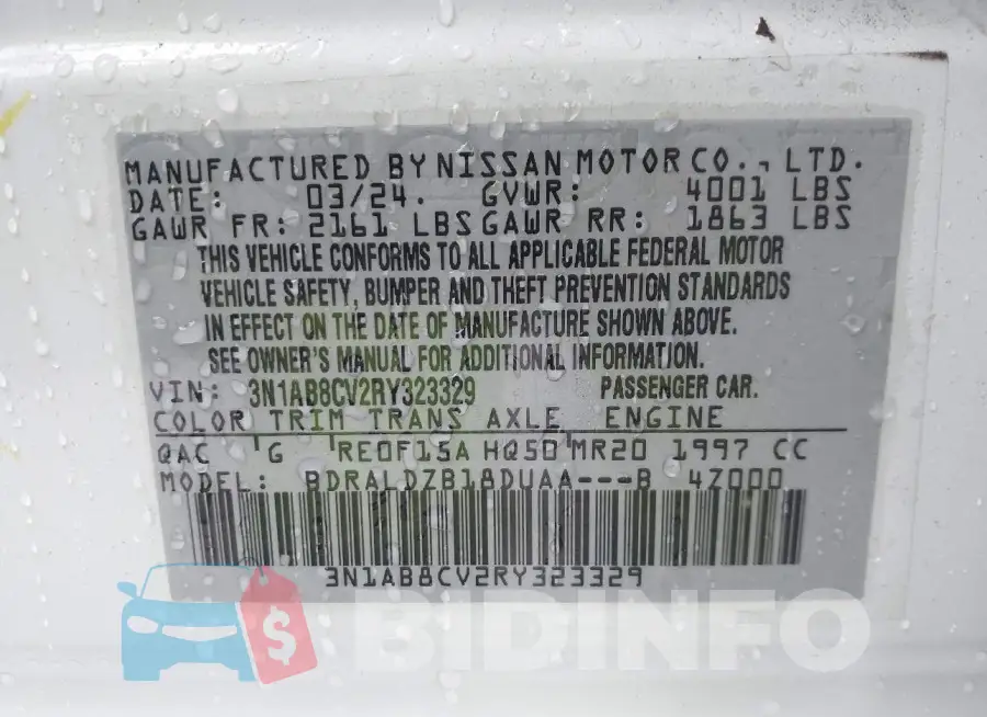 3N1AB8CV2RY323329 Photo# 9