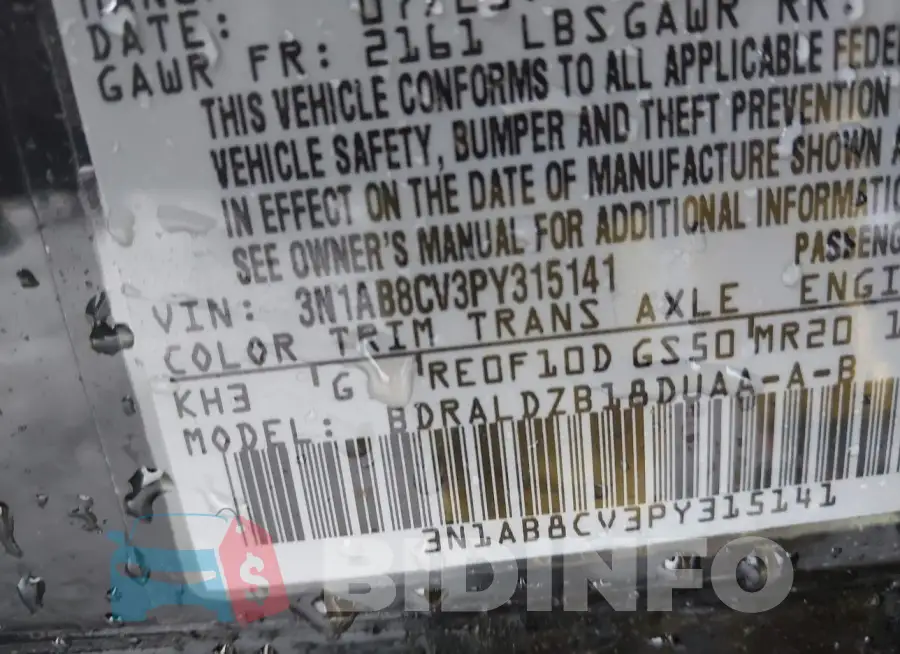 3N1AB8CV3PY315141 Photo# 9