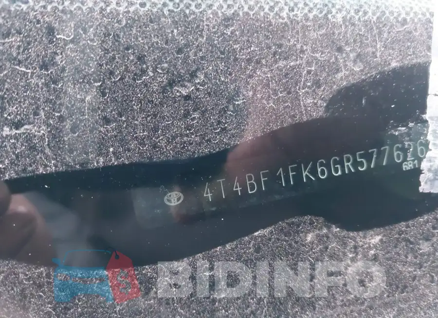 4T4BF1FK6GR577626 Photo# 9
