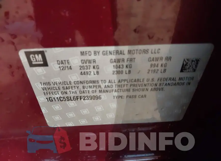 1G11C5SL6FF239096 Photo# 9