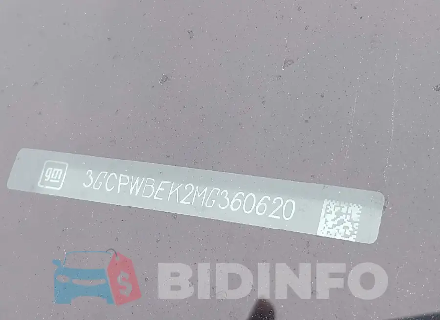 3GCPWBEK2MG360620 Photo# 18