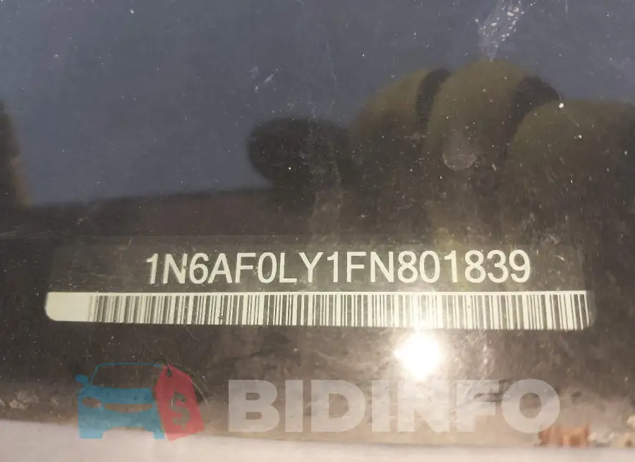 1N6AF0LY1FN801839 Photo# 9