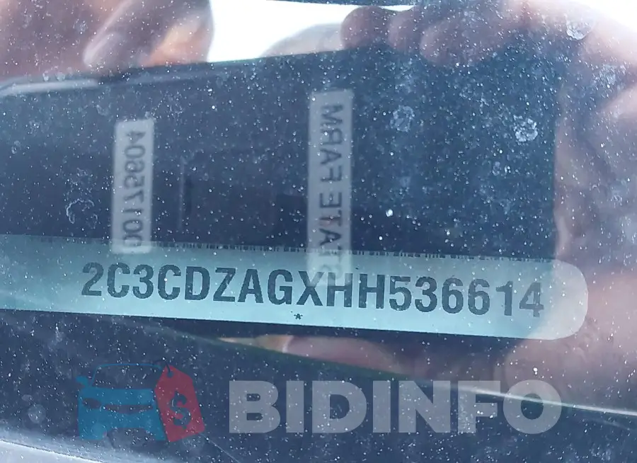 2C3CDZAGXHH536614 Photo# 9