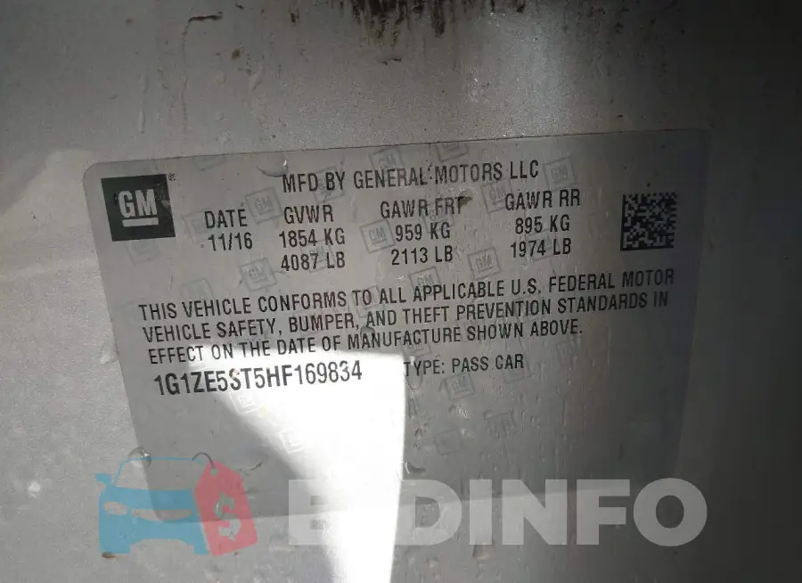 1G1ZE5ST5HF169834 Photo# 9