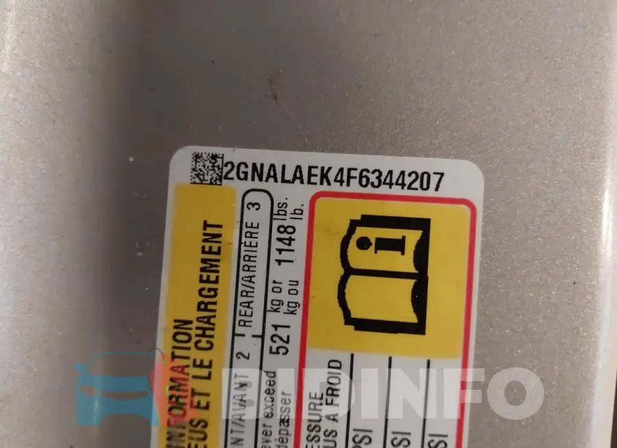 2GNALAEK4F6344207 Photo# 9