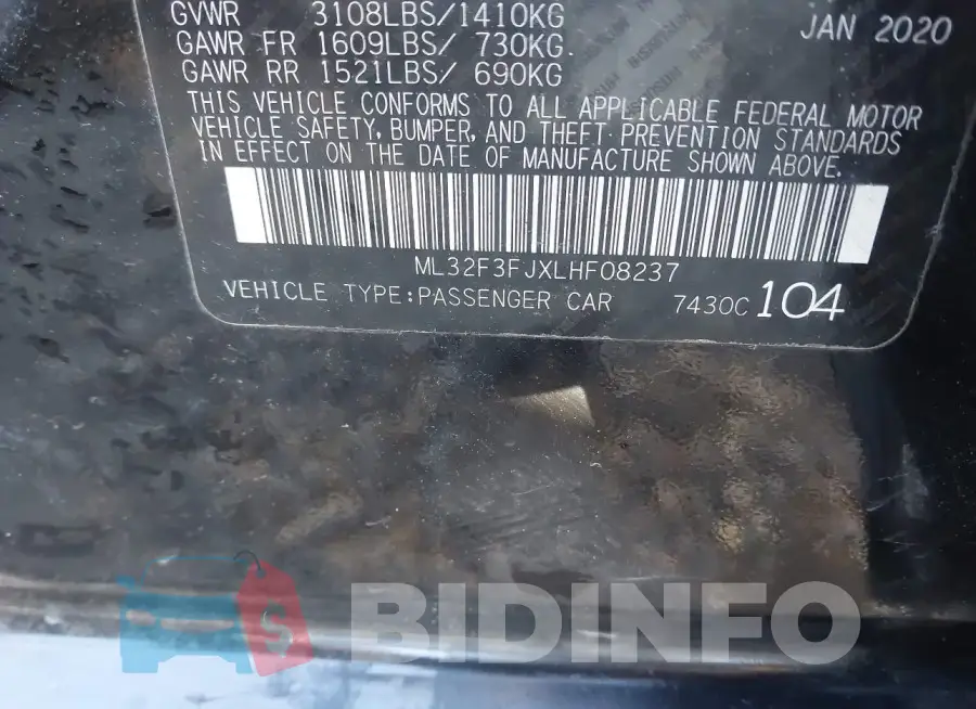 ML32F3FJXLHF08237 Photo# 9