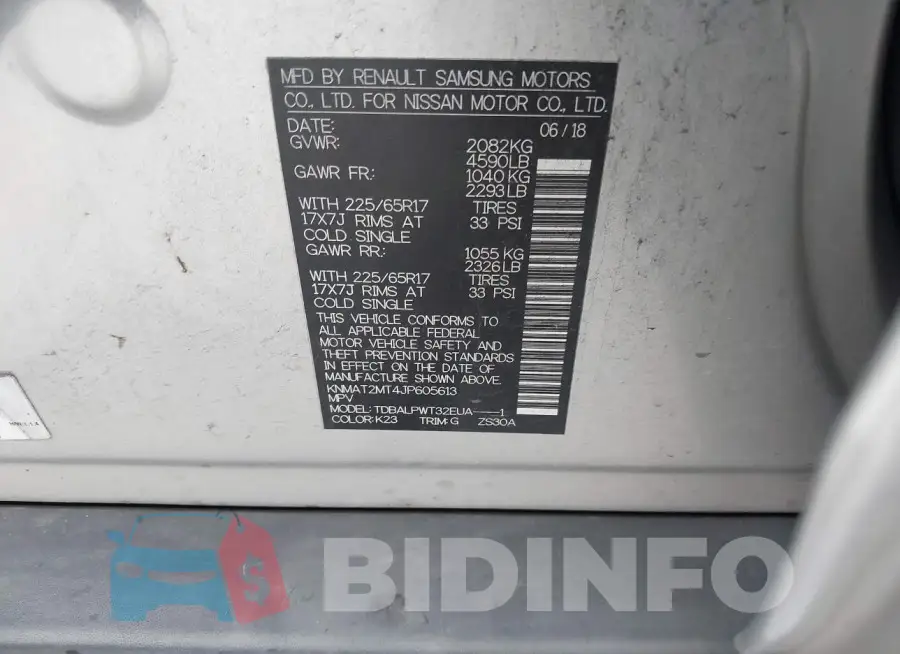 KNMAT2MT4JP605613 Photo# 9