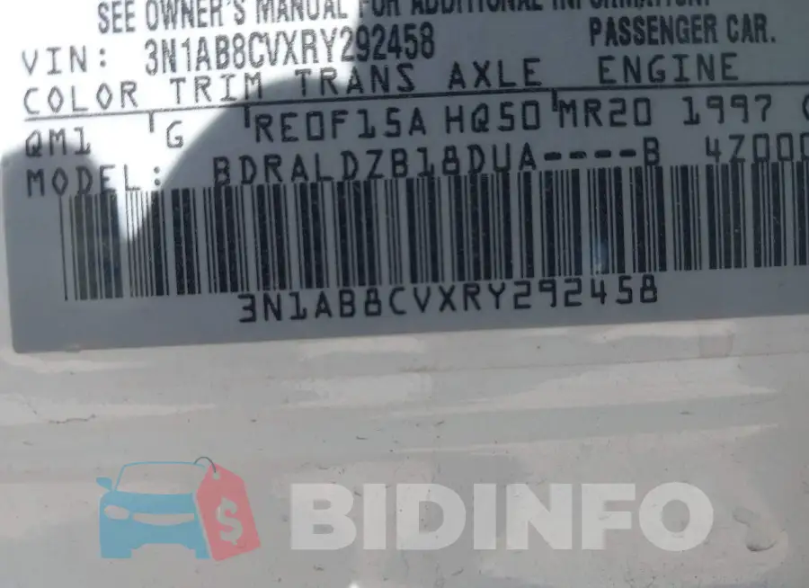 3N1AB8CVXRY292458 Photo# 9