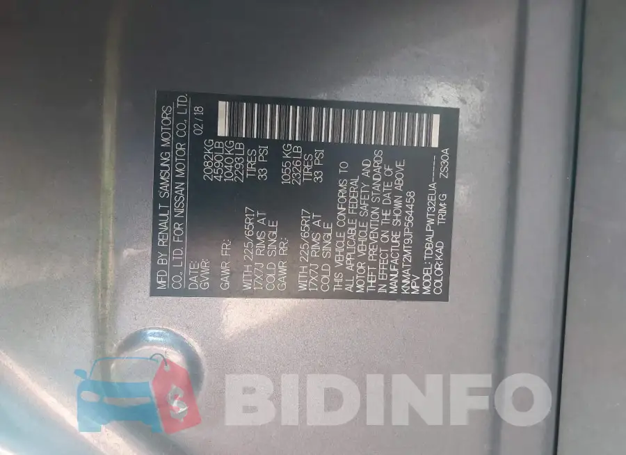 KNMAT2MT9JP564458 Photo# 9