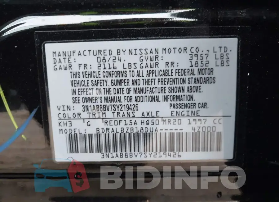 3N1AB8BV7SY219426 Photo# 9