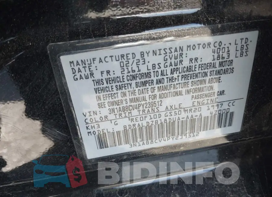 3N1AB8CV4PY239512 Photo# 9