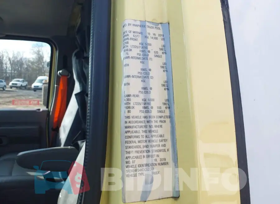 1FDXE4FS4KDC52244 Photo# 8