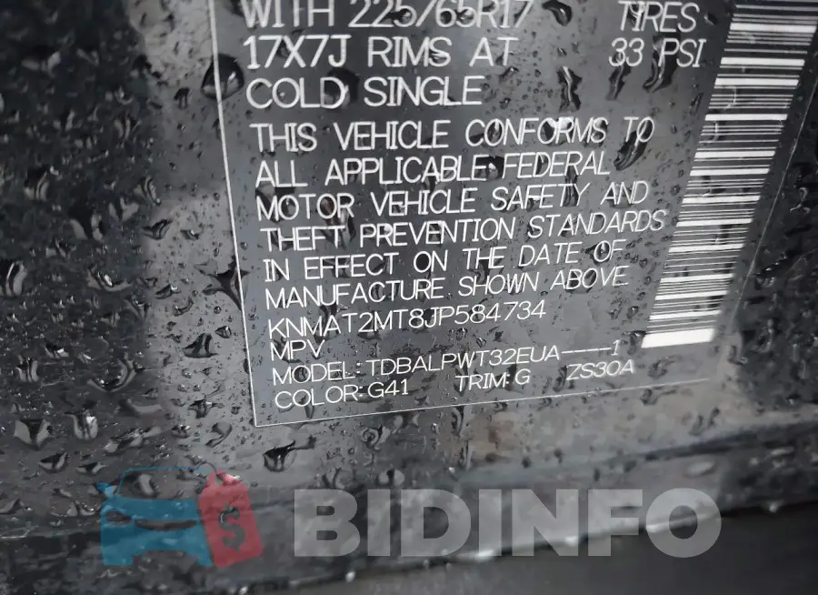 KNMAT2MT8JP584734 Photo# 9
