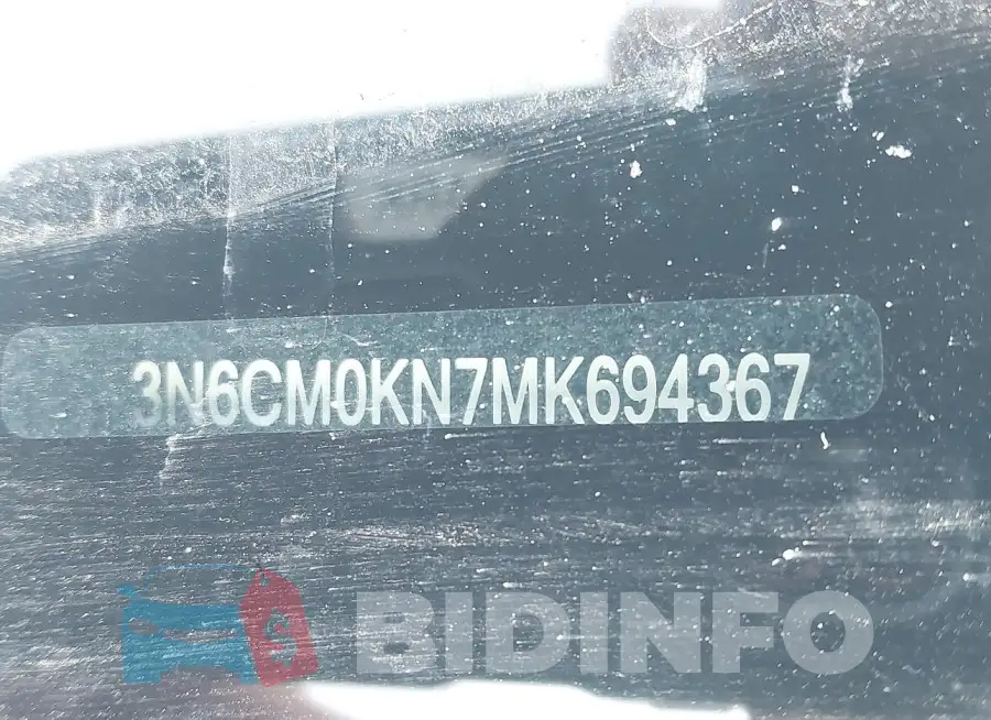 3N6CM0KN7MK694367 Photo# 9