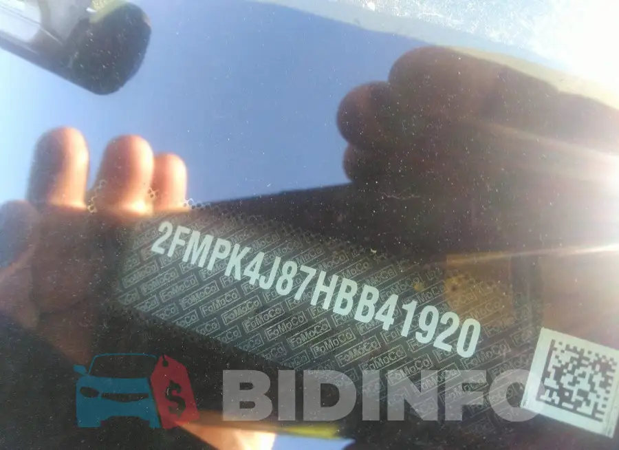 2FMPK4J87HBB41920 Photo# 9