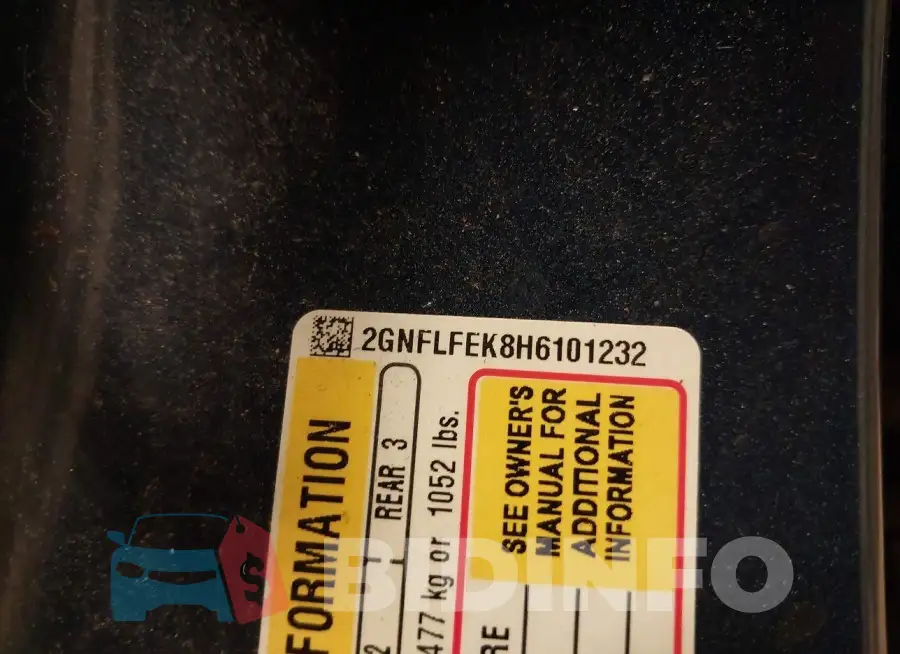 2GNFLFEK8H6101232 Photo# 9