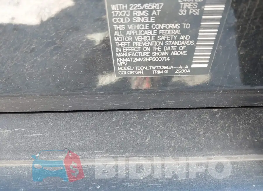 KNMAT2MV2HP600714 Photo# 9