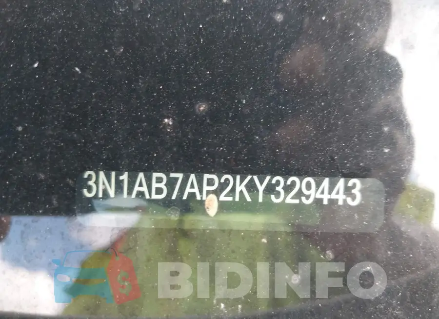 3N1AB7AP2KY329443 Photo# 9