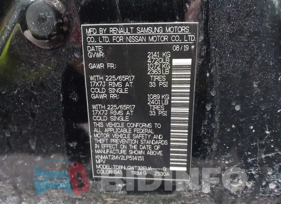 KNMAT2MV2LP514151 Photo# 9