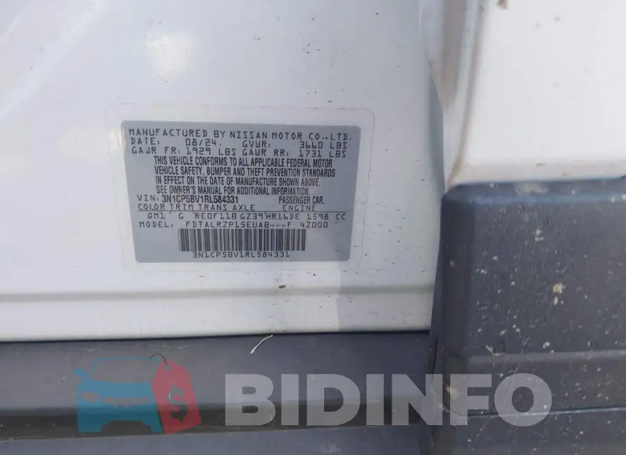 3N1CP5BV1RL584331 Photo# 9