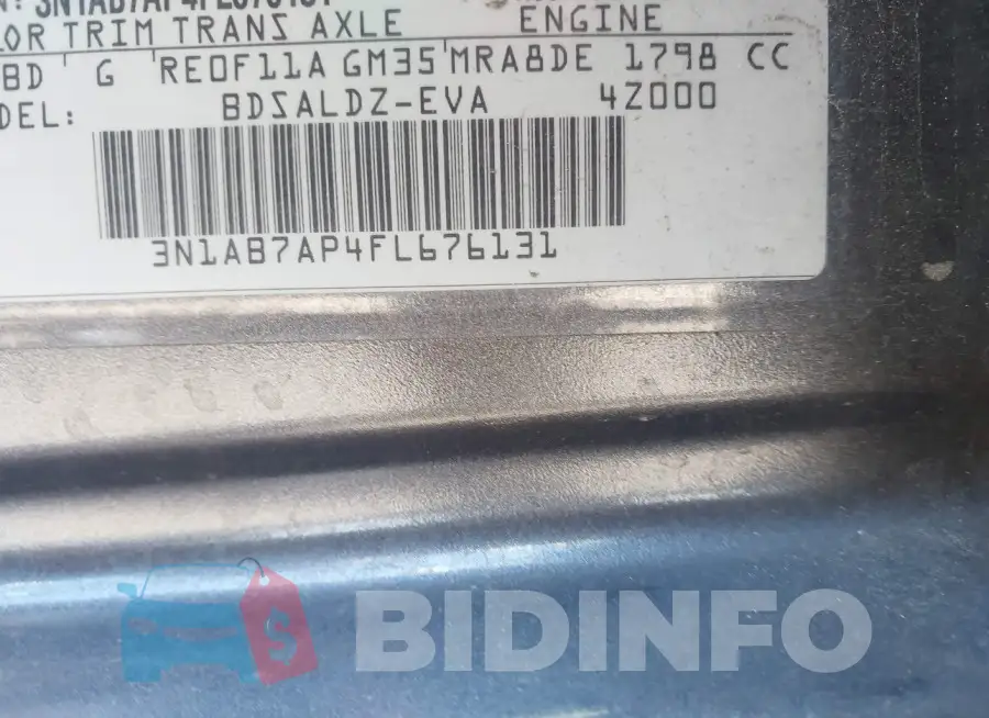 3N1AB7AP4FL676131 Photo# 9
