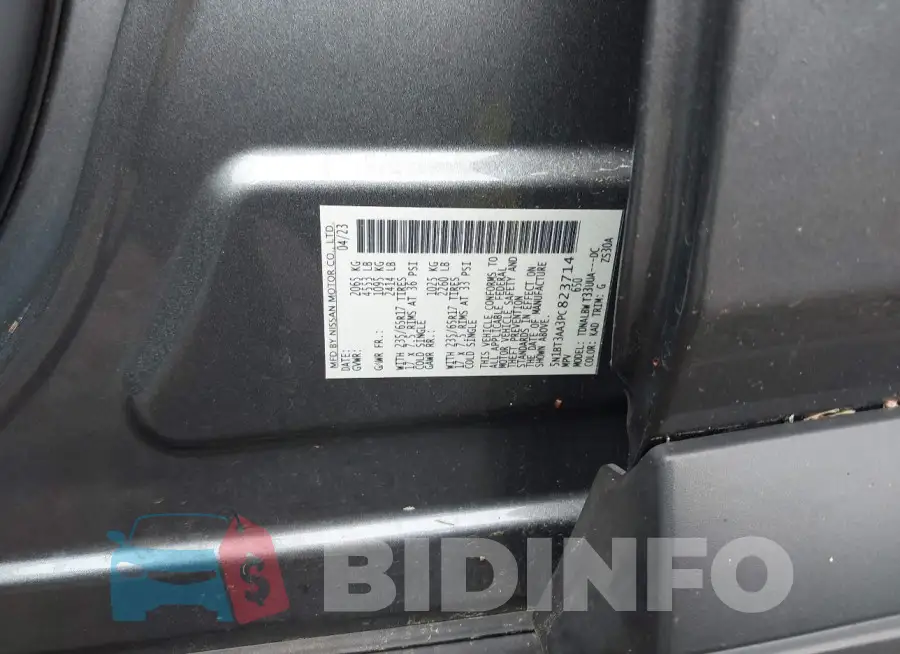 5N1BT3AA3PC823714 Photo# 9