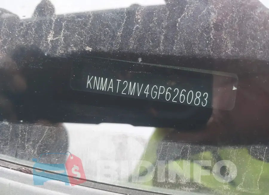 KNMAT2MV4GP626083 Photo# 9