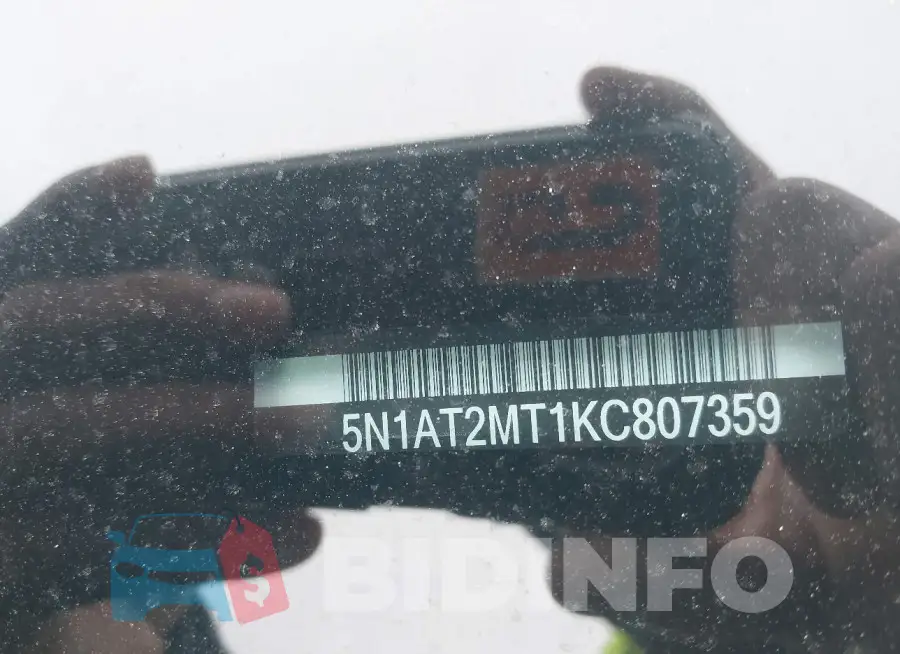 5N1AT2MT1KC807359 Photo# 9
