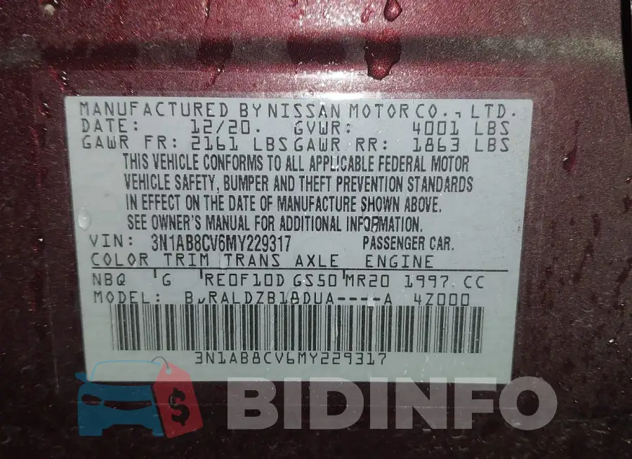 3N1AB8CV6MY229317 Photo# 9