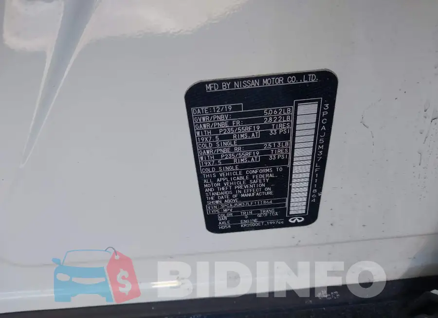 3PCAJ5M37LF111864 Photo# 9