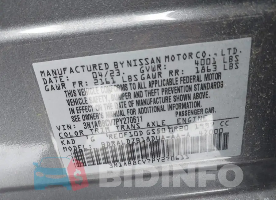 3N1AB8CV7PY270611 Photo# 9