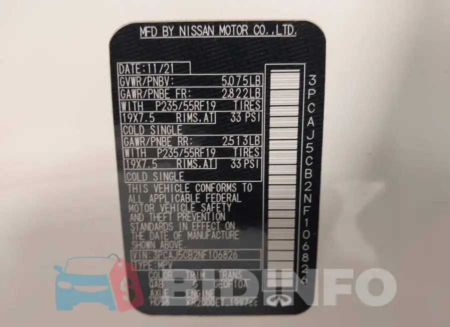 3PCAJ5CB2NF106826 Photo# 9