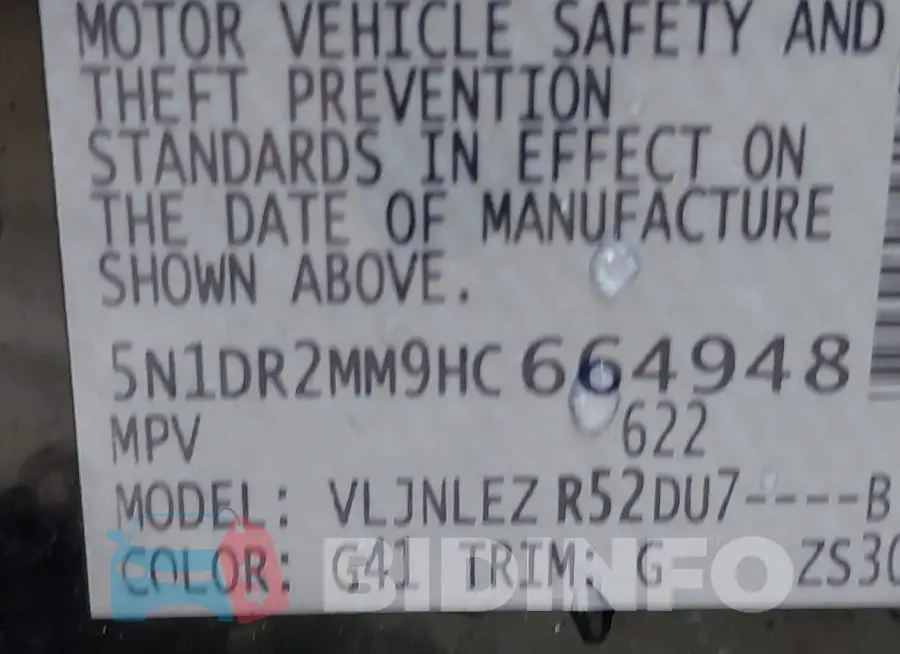 5N1DR2MM9HC664948 Photo# 9