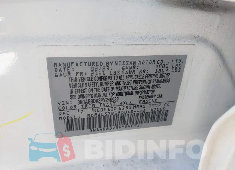 3N1AB8DV2PY240933 Photo# 9
