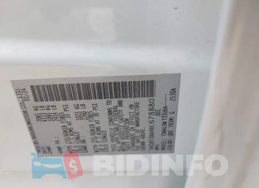 5N1BT3BA4RC678880 Photo# 9