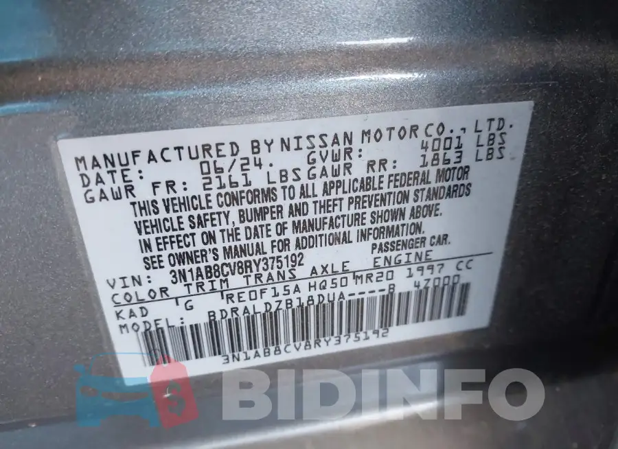3N1AB8CV8RY375192 Photo# 9