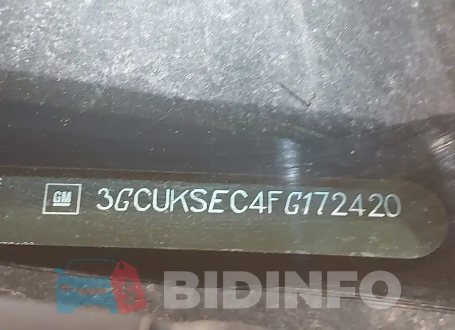3GCUKSEC4FG172420 Photo# 9