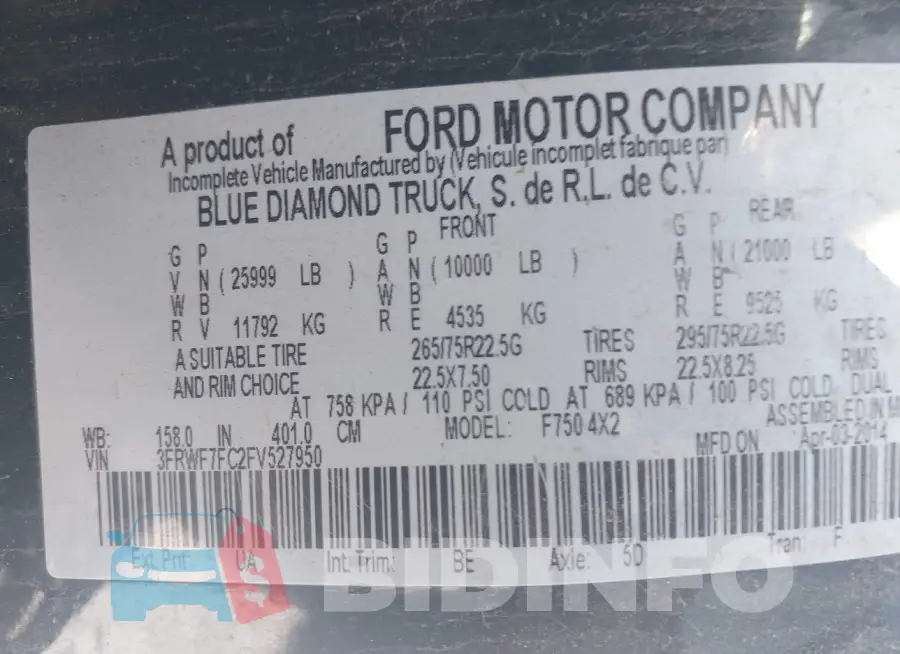 3FRWF7FC2FV527950 Photo# 8