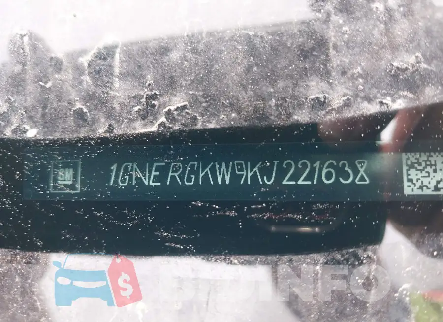 1GNERGKW9KJ221638 Photo# 18