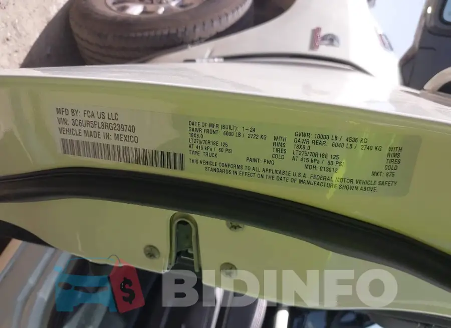3C6UR5FL8RG239740 Photo# 9