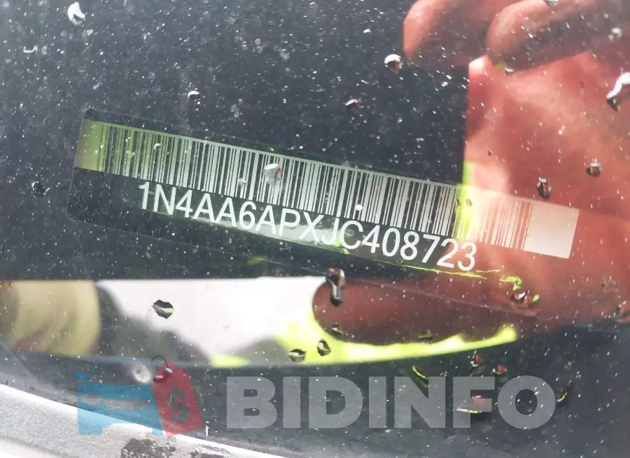 1N4AA6APXJC408723 Photo# 9
