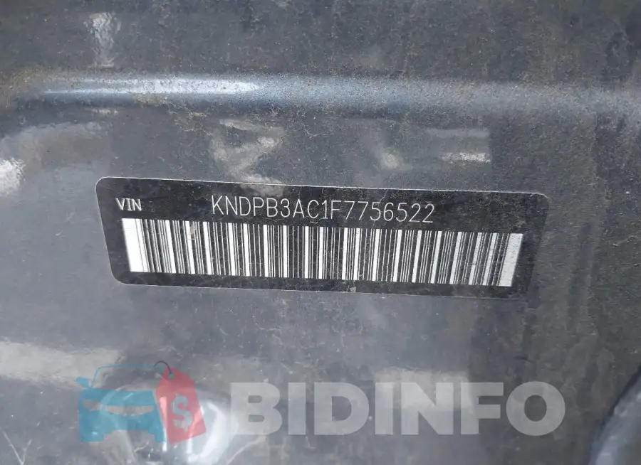 KNDPB3AC1F7756522 Photo# 9