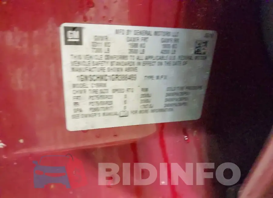 1GNSCHKC1GR388469 Photo# 9