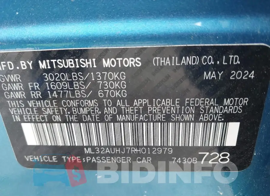 ML32AUHJ7RH012979 Photo# 9