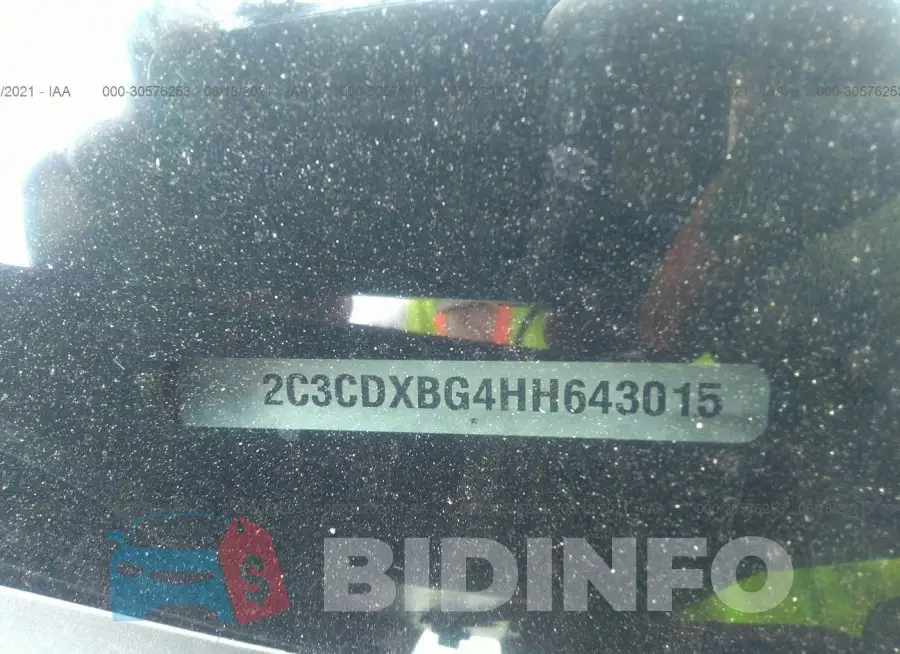 2C3CDXBG4HH643015 Photo# 9