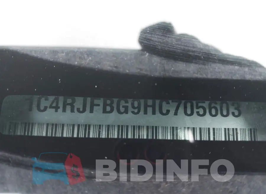 1C4RJFBG9HC705603 Photo# 9