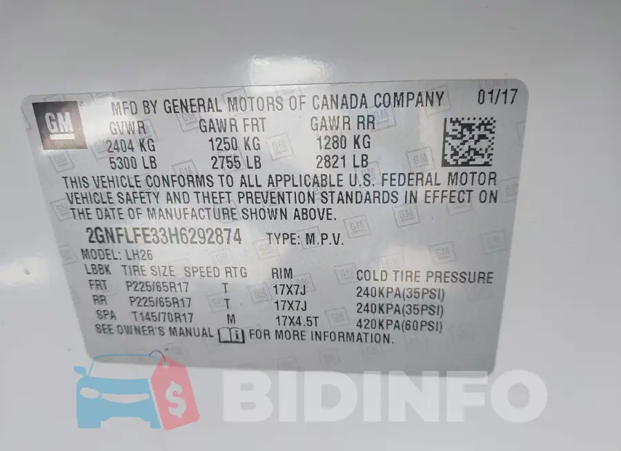 2GNFLFE33H6292874 Photo# 9